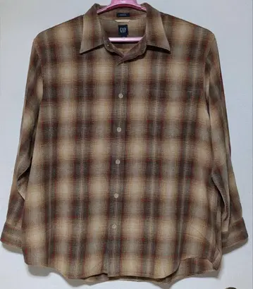 갭 (GAP) 플란넬 셔츠 XXL 중고 오버 사이즈 큰 사이즈