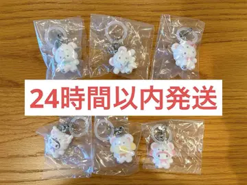 산리오 메지루시 액세서리 복슬복슬 스노우 6개 세트