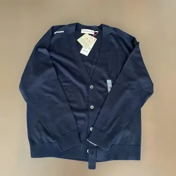 유니클로 안야 힌드마치 가디건 네이비