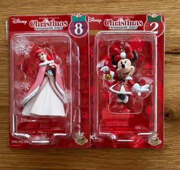 디즈니 Happy 복권 크리스마스 오너먼트 미니 아리엘