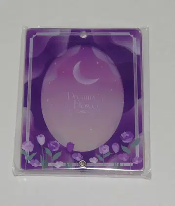 fanfancy+ AGF2025 아크릴 프레임 드리미 플라워 퍼플