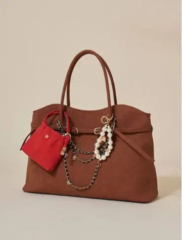 SNIDEL 스나이델 소프트 벨트 토트백