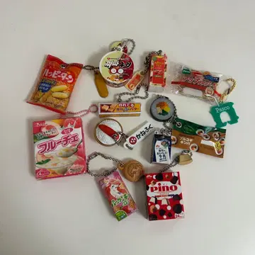 식품 미니어처 캡슐 토이 세트 11개