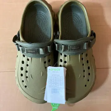 crocs 클로그 샌들 올리브 그린 echo clog