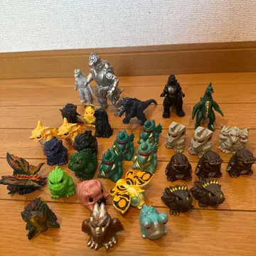 괴수 미니 소프트 비닐 고질라 메카고질라 등