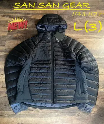 SAN SAN GEAR 패널 퍼 자켓 size 3