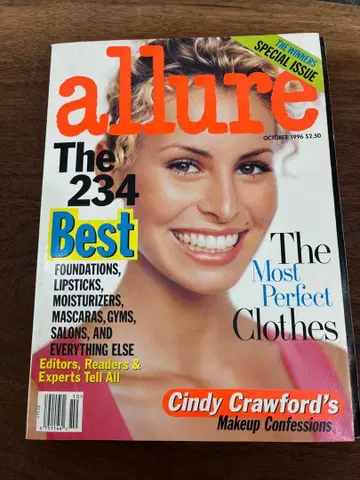 Allure 1996년 10월호 신디 크로포드