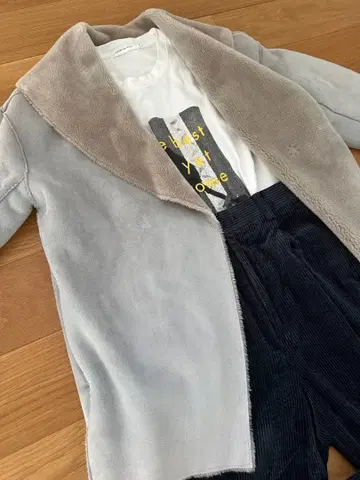 무스탕 코트 douceHarmonie