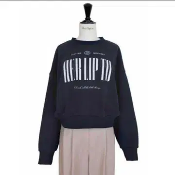 Cherish Oversized Sweats 네이비