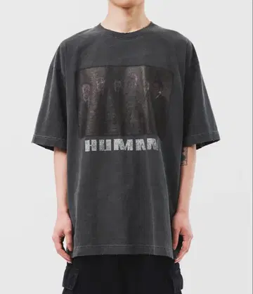 Hififnk HUMAN 그래픽 T셔츠