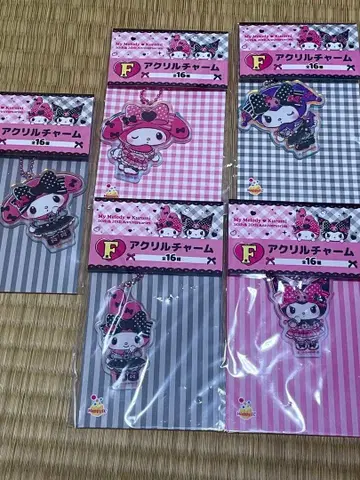 마이멜로디 아크릴 참 5개 세트