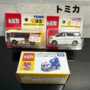 미개봉 토미카 도요타 알파드 미쓰비시 후소 에어로 스타 엘프