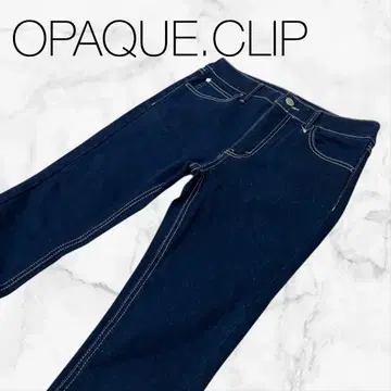 [ 오페크 도트 클립 ] 하의 바지 팬츠 데님 인디고 블루 택 포함