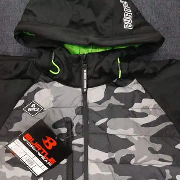 바틀 3220 77. 그레이 카모 L 히터 후디 자켓