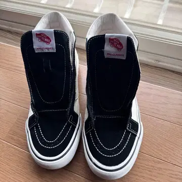 VANS Sk8-Hi Pro 블랙/화이트