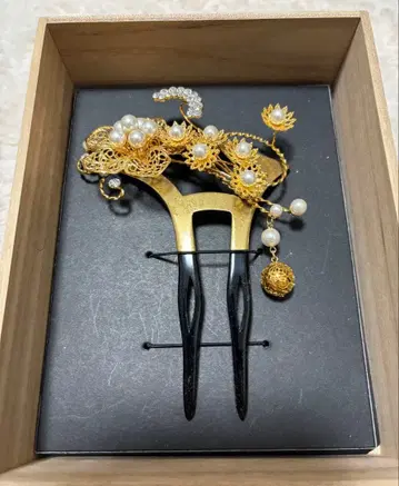 놋쇠 헤어콤 머리 장식