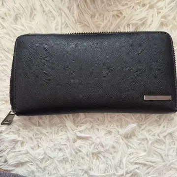 ARMANI JEANS 블랙 장지갑