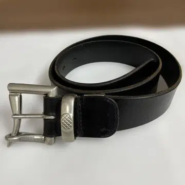 퀵릴리즈 가죽 벨트 블랙