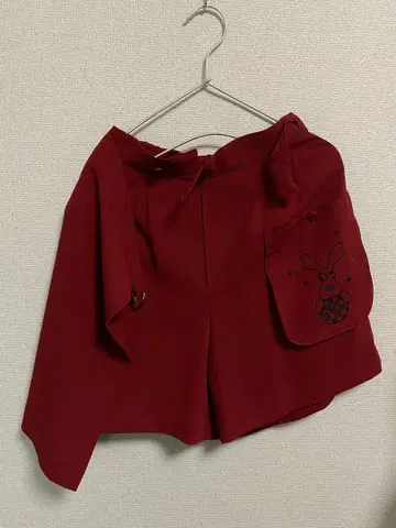 M.U. SPORTS 와인 레드 숏팬츠