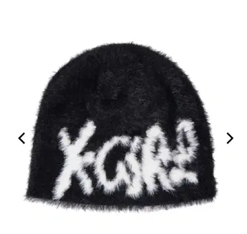 새상품 엑스걸 X-girl LOGO SHAGGY BEANIE 니트
