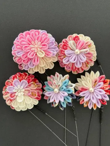 츠마미세이잔 머리 장식