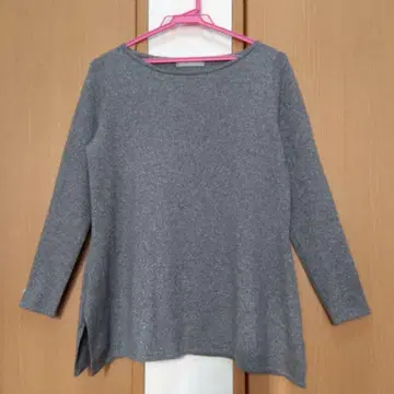 새상품급  DAMA COLLECTION 캐시미어90 라메 믹스 스웨터