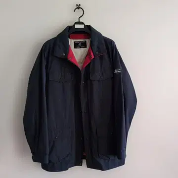 SINA COVA 새상품급 네이비 다운 라이너 포함 숏코트 4 포켓