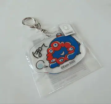 오사카 간사이 만박 한정판 쫀득 미야쿠미야쿠 포테 아크릴 키링 EXPO