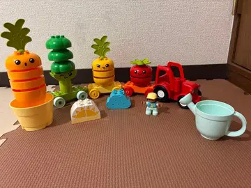 LEGO Duplo 야채 트랙터 세트 & 당근을 키우자 세트