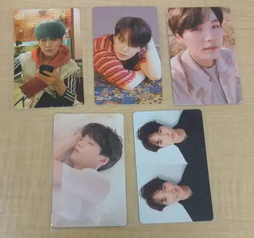 BTS SUGA 윤기 LOVE YOURSELF   트레이딩 카드 5장