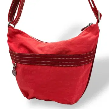 KIPLING 키플링 숄더백 나일론 빨간색 스티치 303