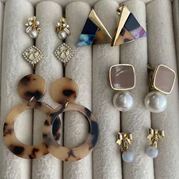 빈티지 귀찌 6페어 세트