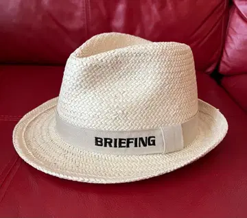 BRIEFING 스트로우 햇 (미사용 새상품)