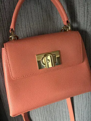 FURLA 탑 핸들백 핑크