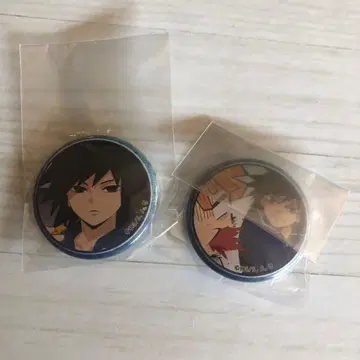 귀멸의 칼날 제비뽑기 캔뱃지 키메츠 학원 토미오카 기유 미개봉