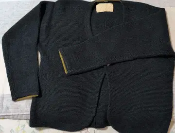 팔라스 팰리스 코튼 다크 그린 짙은 녹색 니트 가디건