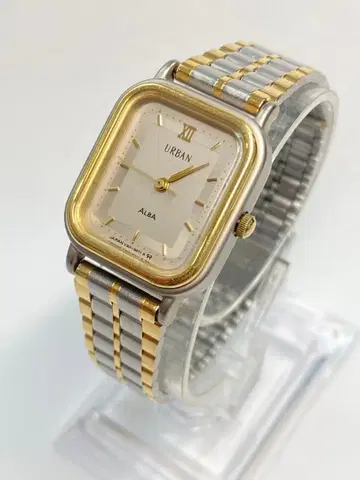 SEIKO ALBA 세이코 알바 URBAN 실버 빈티지 시계