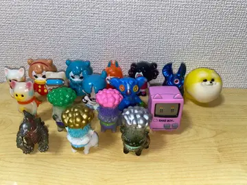 폭우 고양이 덴시타코 외 vag 가챠 소프트 비닐 세트