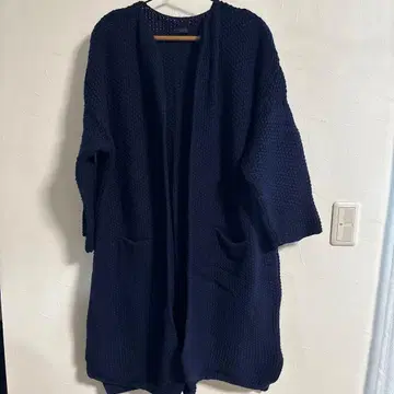 ichi 네이비 가디건