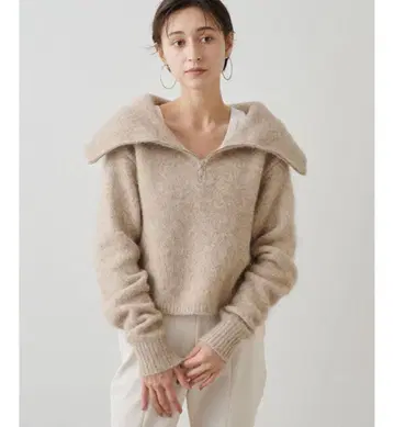 [ THE PAUSE ] 하프 지퍼 풀오버