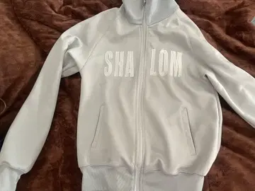 SHALOM PURO 그레이 후드티