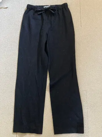 theory luxe 블랙 와이드 팬츠 택 포함 미사용 새상품