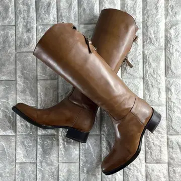 컨디션 최상/EU37 SARTORE 사토레 자키 부츠 크로스백 브라운