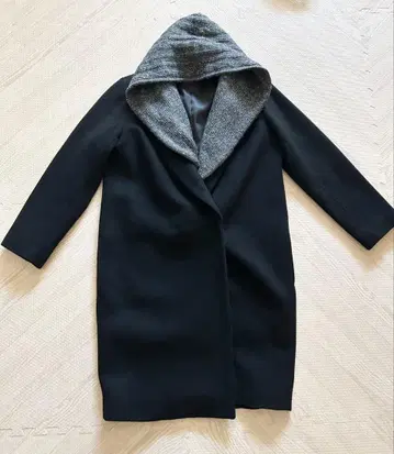 URBAN RESEARCH ROSSO 니트 스톨 포함 체스터 코트