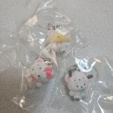 푹신푹신 스노우 메지루시 액세서리 키티 포차코 폼폼푸딩