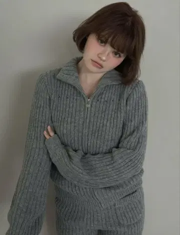 ANDMARY Mary logo knit set up