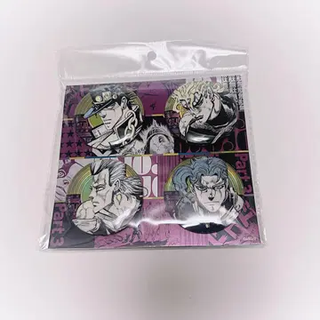 죠죠의 기묘한 모험 제3부 오로라 캔뱃지 중국 한정 상하이 점프샵