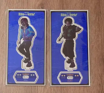 밀키 서브웨이 만화전 아크릴 스탠드 카트 맥스