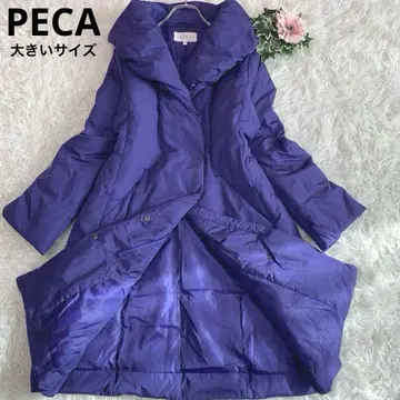 F31 새상품급 PECA [ 빅 사이즈/3L 상당 숄카라 다운 자켓 ]