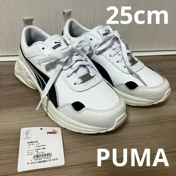 PUMA 스니커즈 시리아 모드 LUX 25.0cm 화이트 x 네이비